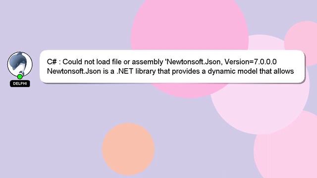 C# : Could not load file or assembly 'Newtonsoft.Json, Version=7.0.0.0 смотреть онлайн