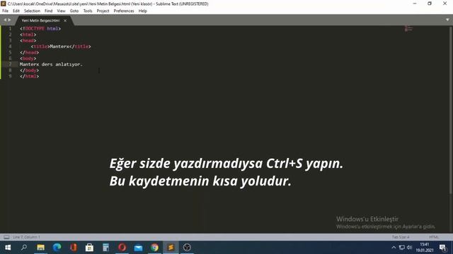 Yazılım öğrenmek artık çok kolay! Yazılıma ilk adım! Html nasıl öğrenilir?#Yazilim смотреть онлайн