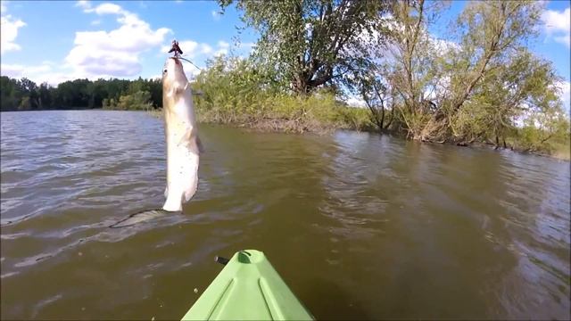 Kayak fishing 2016 - My 8 foot yak смотреть онлайн