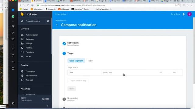 How to send notification from Firebase in Video Status App смотреть онлайн