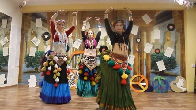 Трайбл Студия "Atisha" г. Челябинск, Аmerican Тribal Style®, хиппи-вечеринка, 27-05-2018 смотреть онлайн