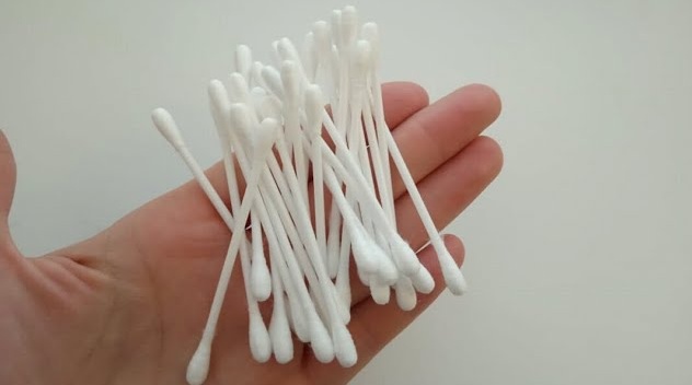 Красивая поделка из ватных палочек смотреть онлайн