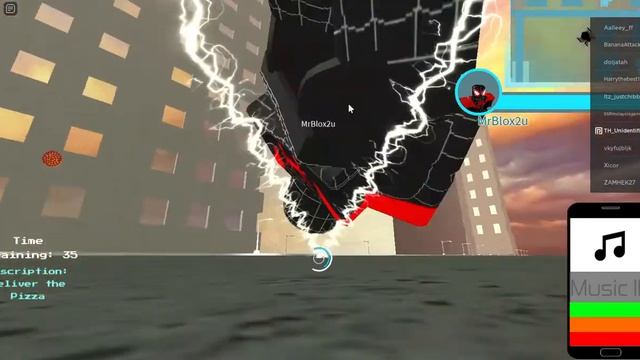 Roblox Typical Web Swinging Game (how to get the pizza time badge) смотреть онлайн