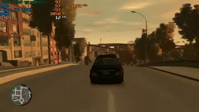 GTA IV - i3 550 - Intel HD graphics смотреть онлайн