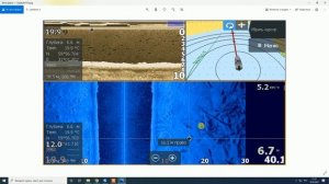 Как выглядит рыба в эхолоте? Часть 5. Lowrance Elite Ti.