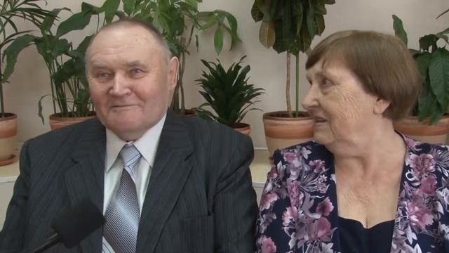 Чествование золотых юбиляров, семей, проживших вместе 50 лет. смотреть онлайн