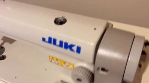 How to assemble a Juki DDL 8100e industrial sewing machine onto the bench correctly