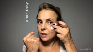 Тейпируем зону под глазами. Профилактика и ликвидация морщин сна.