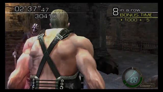 resident evil 4 ps4 mercenaries Krauser 100k castle смотреть онлайн
