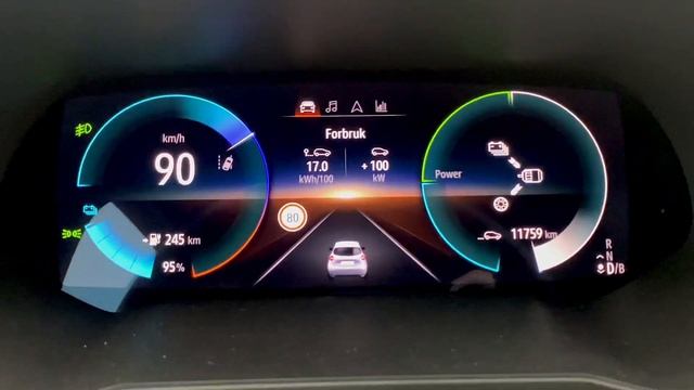Renault Zoe R135 | 0-100 | 60-100 смотреть онлайн