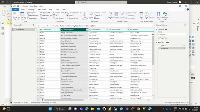 08. Format Text Using Power Query Editor | Make Text Uppercase / Lowercase / Initial Case смотреть онлайн