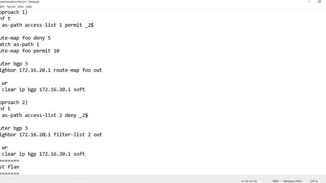 How to configure an as-path access-list to filter BGP AS numbers смотреть онлайн