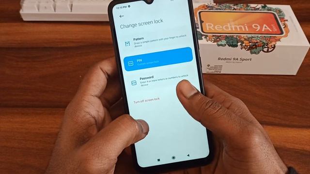 How to set password in redmi 9A sport, full setting password смотреть онлайн