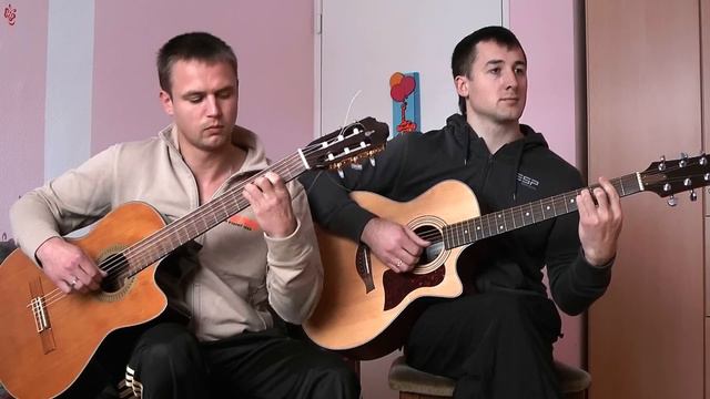 "Шаланды" две гитары смотреть онлайн