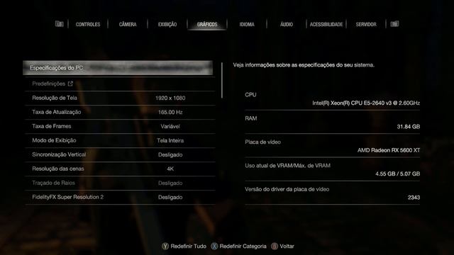 Teste em Jogos Xeon E5 2640V3 + RX 5600XT. смотреть онлайн