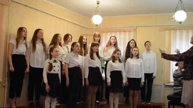 хор старших классов рук С В Погорелова, конц Е Л Загуменная смотреть онлайн