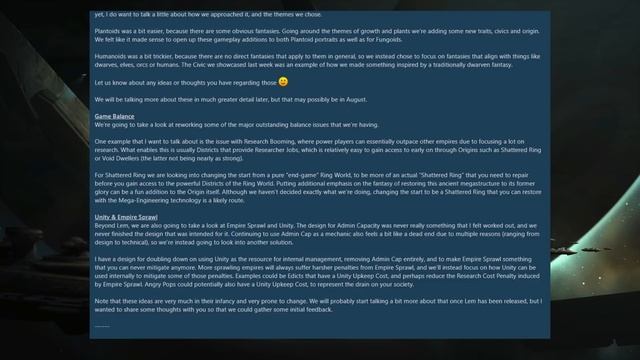 Stellaris Ringworld Nerf and Admin Cap Gone? - Dev Diary 215 смотреть онлайн