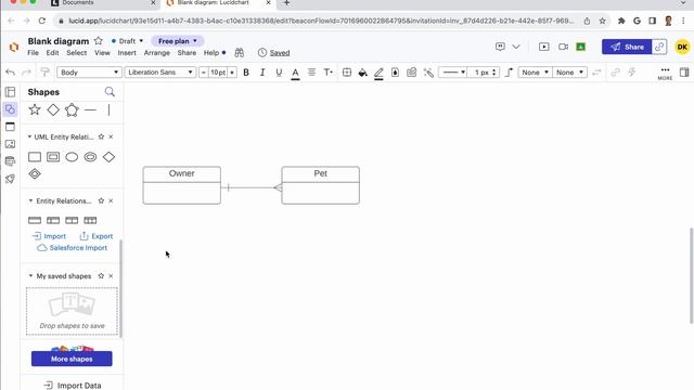 How to make an ERD using Crow's Foot notation смотреть онлайн
