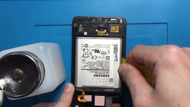 Замена дисплея Samsung A9 2018 A920 разбит экран разбор/ display replacement screen disassembly смотреть онлайн