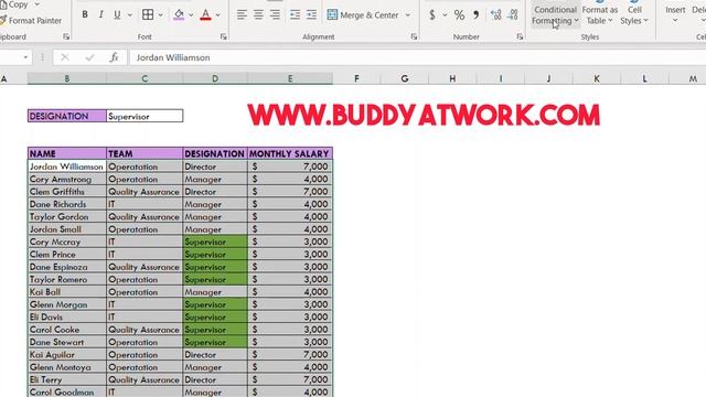 Highlight Rows Based on Cell Value in Excel смотреть онлайн