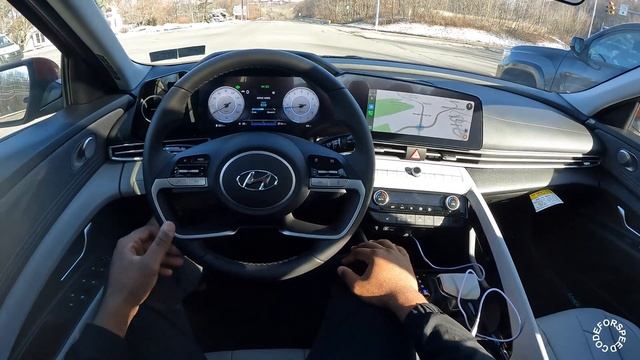 2023 Hyundai Elantra Limited - POV Test Drive смотреть онлайн