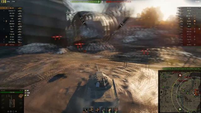 i5-8400 + 1070 WoT 1.0 ультра настройки смотреть онлайн
