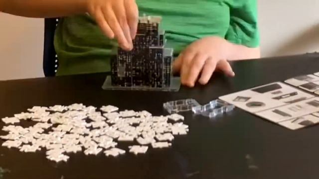 Empire State Building Ravensburger 3D puzzle speed build смотреть онлайн
