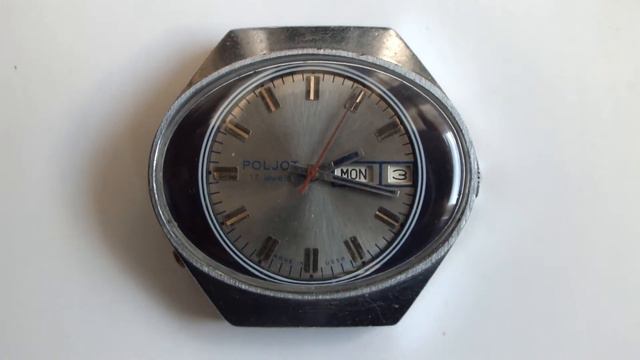 Poljot Chaika Stadium (Полёт Чайка Стадион) USSR 17 Jewels Mechanical Watch. смотреть онлайн