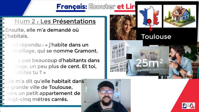 TPRS #2 : LEARN FRENCH With Short Story - 2/8 : LA RENCONTRE  | A1-A2