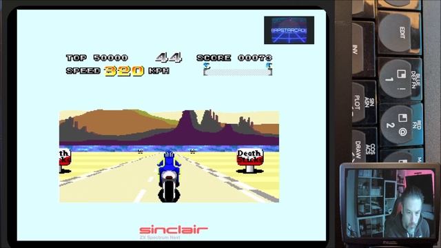 Bikers Deluxe - Super bike racing game for the zx spectrum next home computer. смотреть онлайн