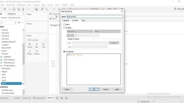 Real-Time Scenario - Top N Filtering based in Hierarchy using SETS смотреть онлайн