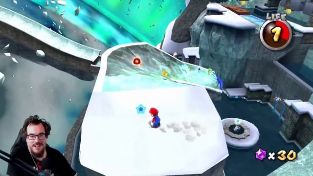 Super Mario Galaxy Part 6 - Polar Plunge смотреть онлайн