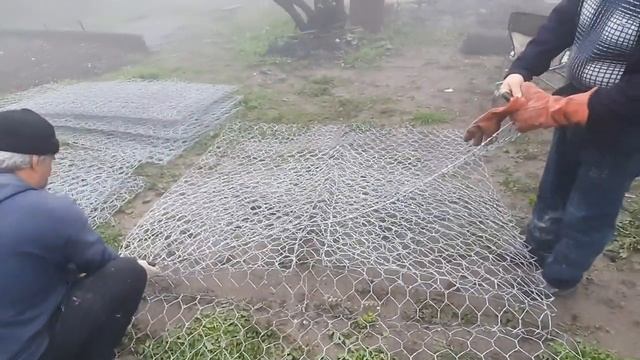 Габион с армопанелью - когда применяется и для чего. смотреть онлайн