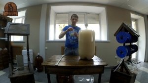 Осветление браги бентонитом.