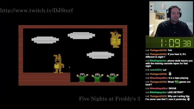 Five Nights At Freddy's 3 (FNAF3) - 'Good Ending' Walkthrough (All Minigame Secrets)