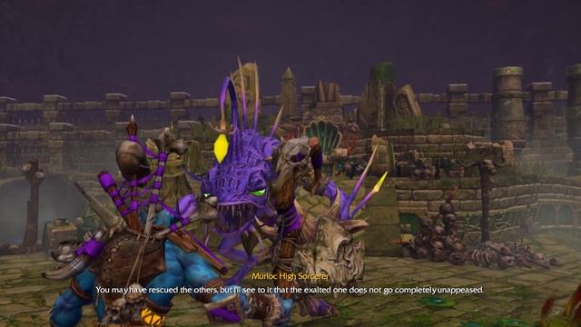 Warcraft 3 Re-Reforged: Exodus of the Horde - The barrier - The Murloc High Sorcerer (CINEMATIC) смотреть онлайн