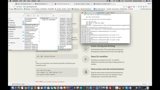 How to upload large files in Github (Short tutorial on git - lms) смотреть онлайн