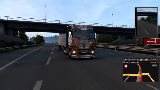 Mercedes-Benz ACTROS 2660 - Euro Tuck simulator 2 смотреть онлайн