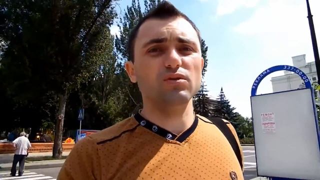 Украинец в Донецке Первое впечатление смотреть онлайн