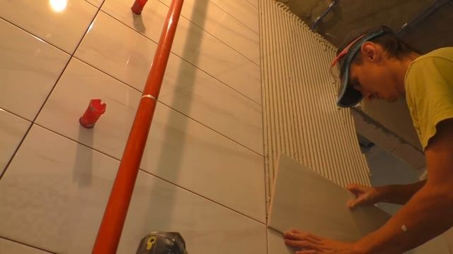 Как легко уложить! ПЛИТКУ вокруг двери без подпорок!!! смотреть онлайн