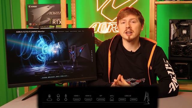 Обзор Распаковка монитора AORUS FI27Q P | Ситилинк смотреть онлайн