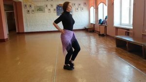 Испанский танец. Видео урок № 1