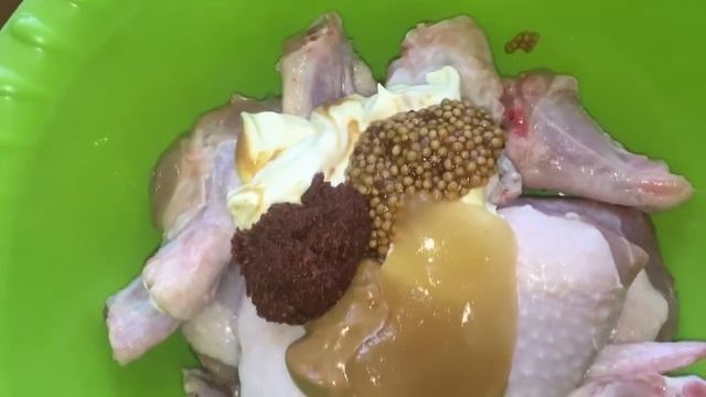 Курица в медово-горчичном маринаде. Просто и вкусно! смотреть онлайн
