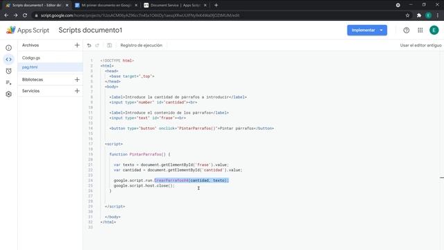 ? Curso Google Apps Script ✅ Crear formulario HTML en Google Docs смотреть онлайн