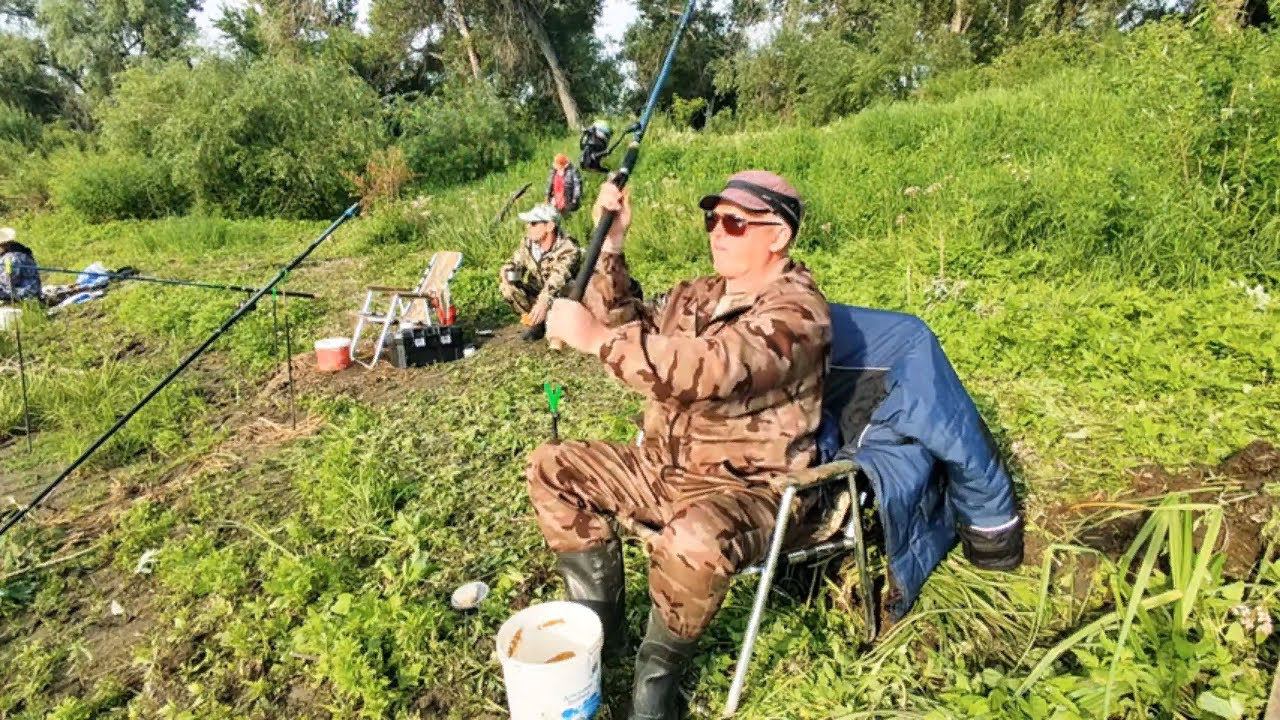 В ожидании крупного леща. Рыбалка на фидер. Река Тобол смотреть онлайн