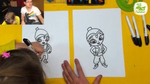 ШАЙН из мультика Шиммер и Шайн / с Аней