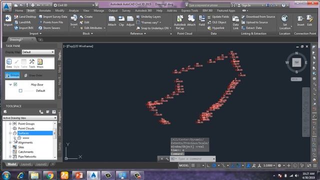 Creating surface in Auto CAD Civil 3D=By W.S Civil & IT Technology смотреть онлайн