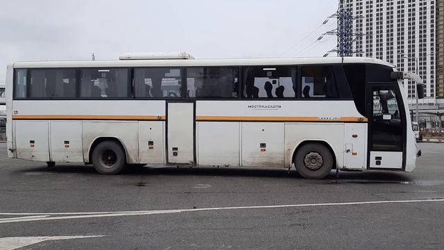 Автобус Голаз-529115-1x следует по маршруту 386(Москва-Павловский Посад) смотреть онлайн