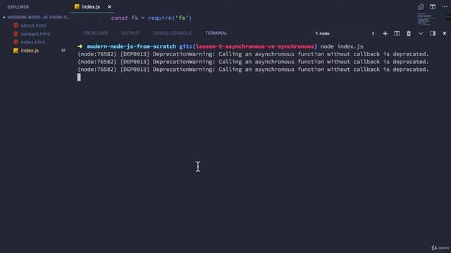Building Nodejs & Mongodb applications from scratch 2018 : Asynchronous vs synchronous смотреть онлайн