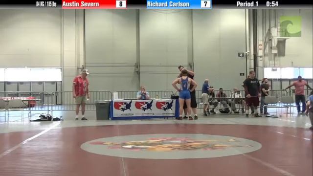Men 84 KG / 185 lbs - Austin Severn vs. Richard Carlson смотреть онлайн